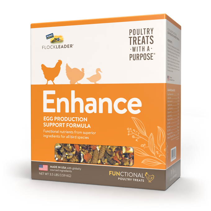 ENHANCE - Functional Poultry Treats for Egg Production & Quality