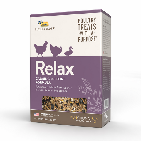 RELAX - Functional Poultry Treats for Calming Support