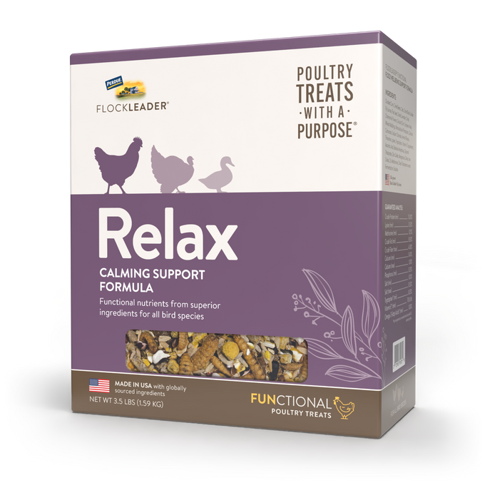 RELAX - Functional Poultry Treats for Calming Support