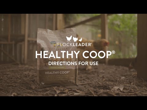 HEALTHY COOP - Litter Additive for Chicken Coop with Probiotic & Acidifier, Reduces Odor, Wetness & Bacteria